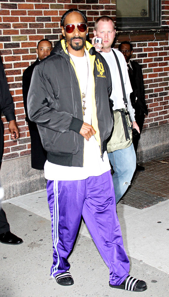 Snoop Dogg;<br>Snoop Dogg Outside The Ed Sullivan Theater for 'The Late Show with David Letterman'