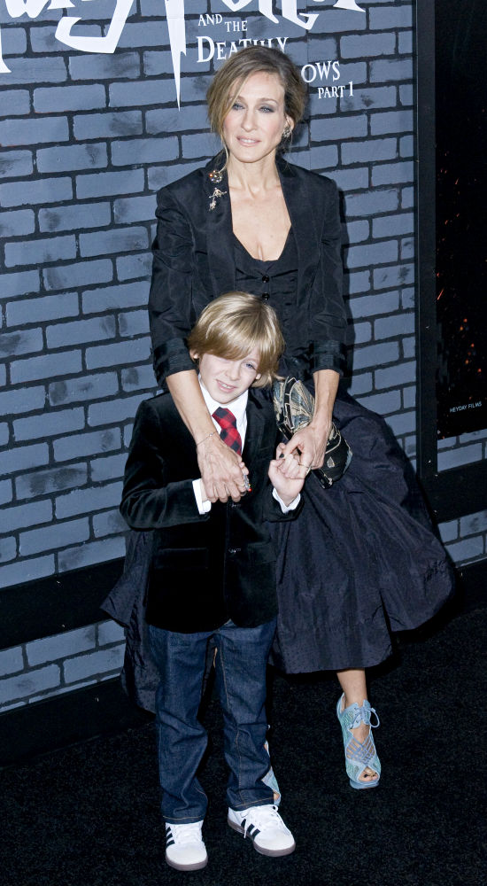 James Wilkie Broderick;Sarah Jessica Parker;<br>The Premiere of 'Harry Potter and the Deathly Hallows: Part I'