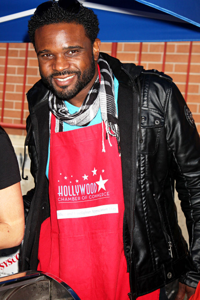 Darius McCrary in The 2010 Hollywood Chamber of Commerce Fire Dept & Po...