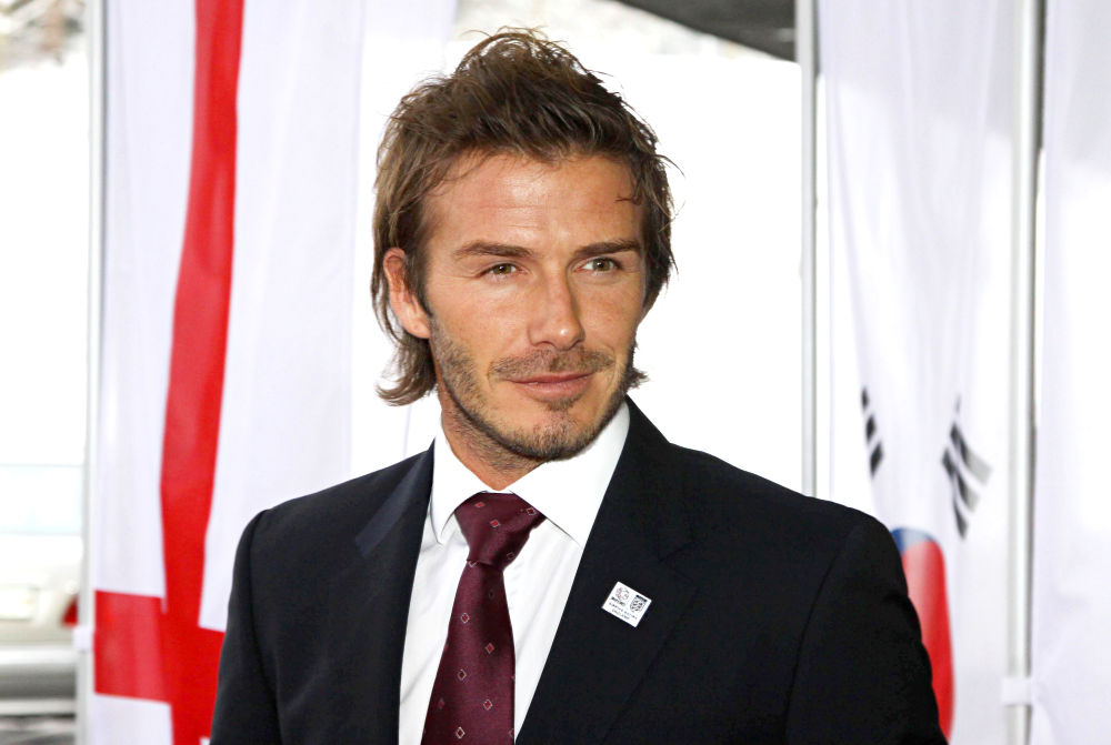 David Beckham;<br>David Beckham Arrives with The English Delegation at The FIFA Headquarters