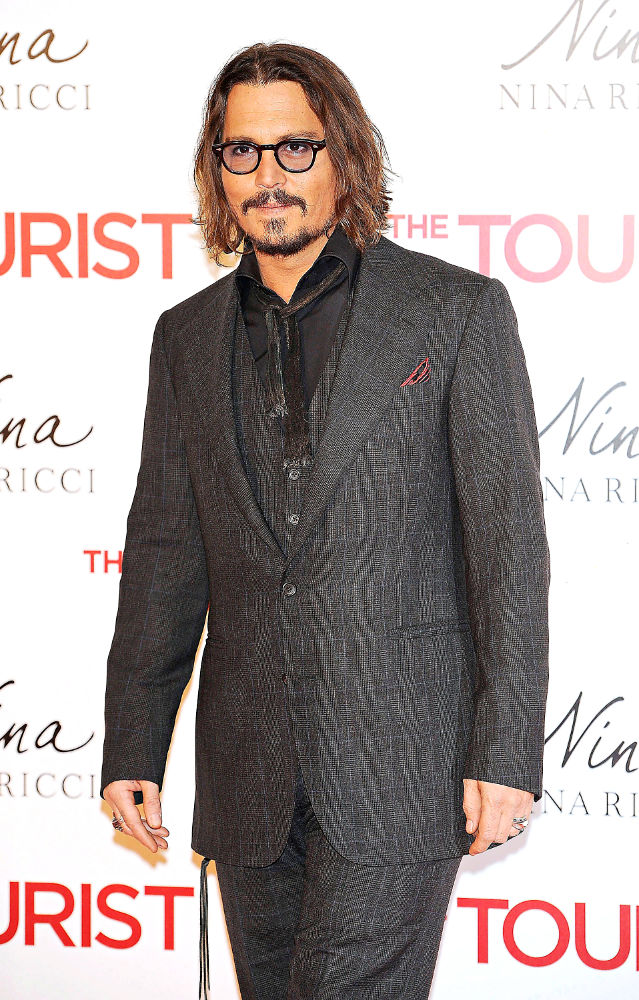 Johnny Depp;<br>Spanish Premiere of 'The Tourist' - Arrivals