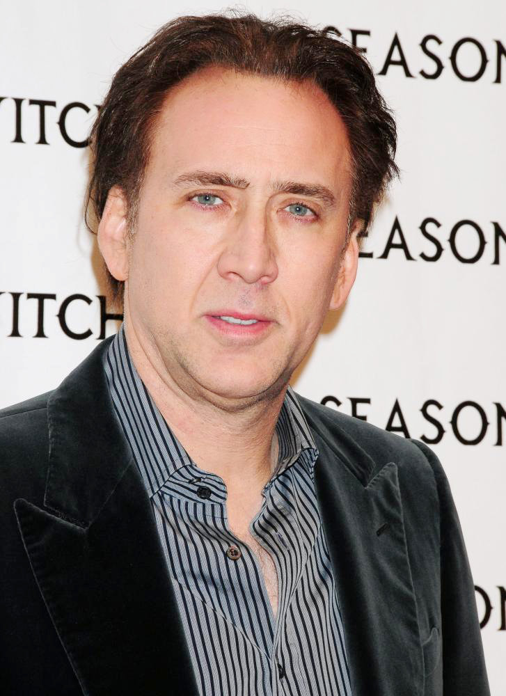 Nicolas Cage;<br>The 'Season of the Witch' Premiere