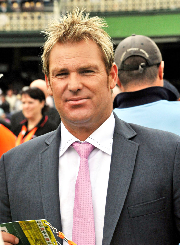 Shane Warne;<br>During Day One of The Fifth Ashes Test Match Between Australia and England