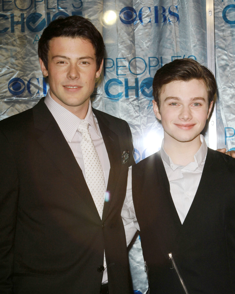 Cory Monteith;Chris Colfer;<br>2011 People's Choice Awards - Arrivals