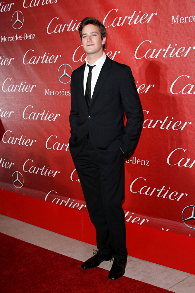 Armie Hammer;<br>2011 Palm Springs International Film Festival Awards Gala Presented by Cartier