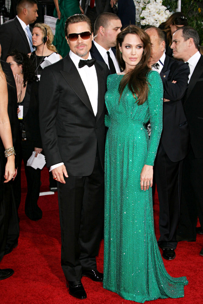 Brad Pitt;Angelina Jolie;<br>68th Annual Golden Globe Awards - Arrivals
