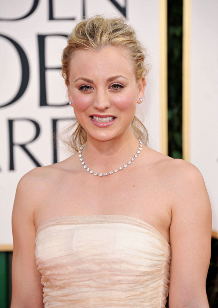 Kaley Cuoco;<br>68th Annual Golden Globe Awards - Arrivals