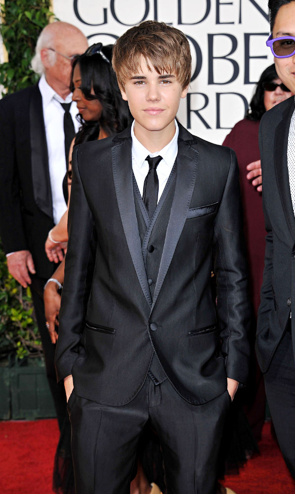 Justin Bieber;<br>68th Annual Golden Globe Awards - Arrivals