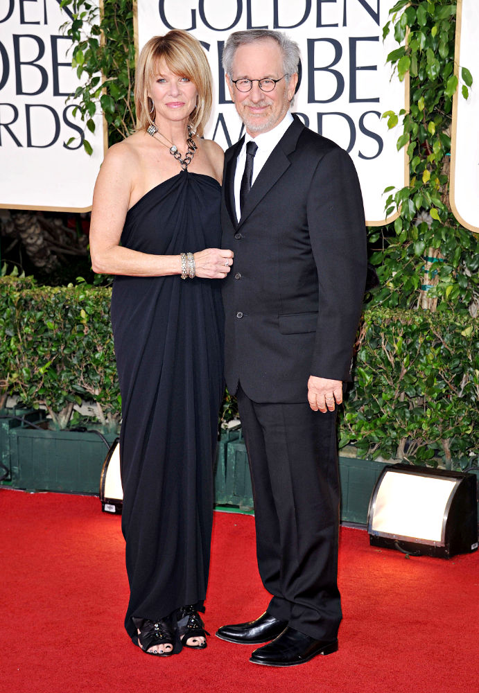Kate Capshaw;Steven Spielberg;<br>68th Annual Golden Globe Awards - Arrivals