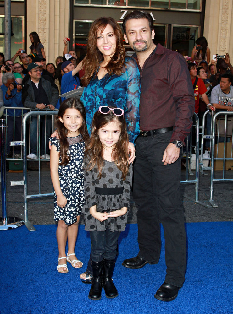 Maria Canals Barrera;David Barrera;<br>Gnomeo and Juliet World Premiere - Arrivals