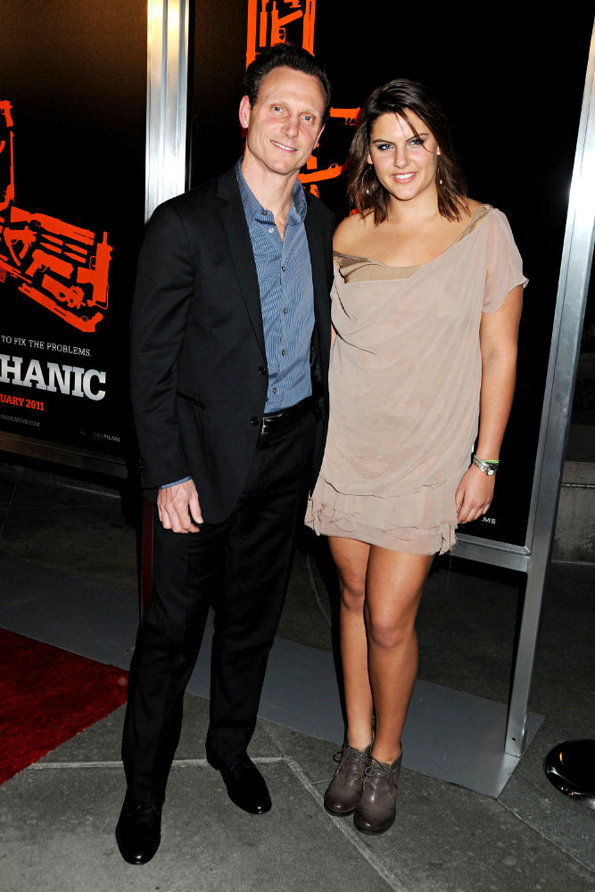 Tony Goldwyn;Anna Goldwyn;<br>The Los Angeles Premiere of 'The Mechanic' - Arrivals