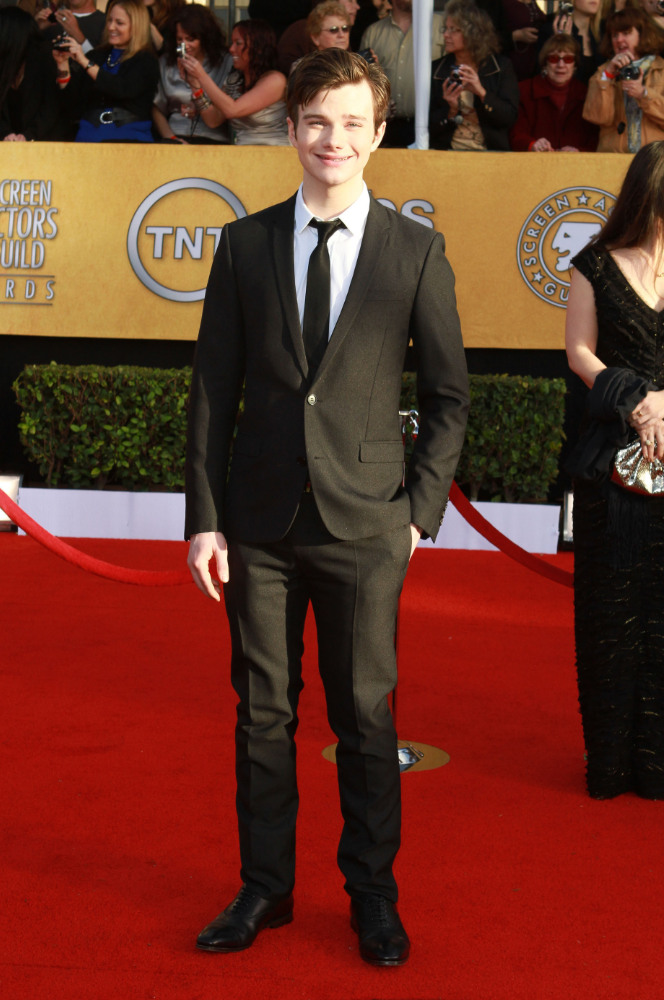Chris Colfer;<br>The 17th Annual Screen Actors Guild Awards (SAG Awards 2011) - Arrivals
