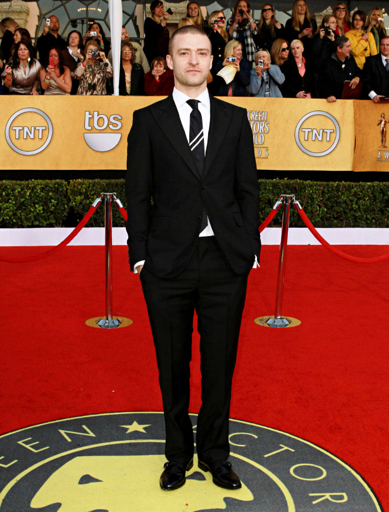 Justin Timberlake;<br>The 17th Annual Screen Actors Guild Awards (SAG Awards 2011) - Arrivals