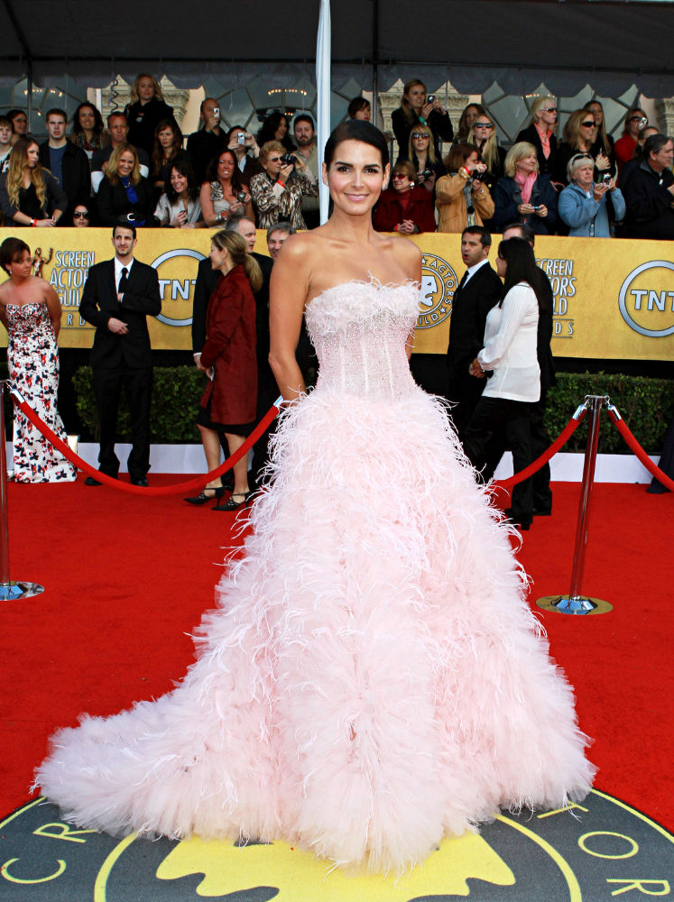 Angie Harmon;<br>The 17th Annual Screen Actors Guild Awards (SAG Awards 2011) - Arrivals