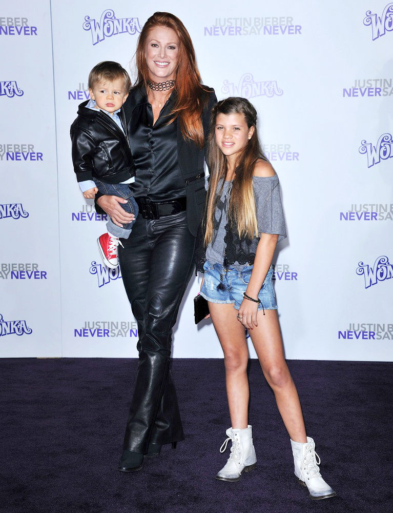 Angie Everhart;<br>Los Angeles Premiere of 