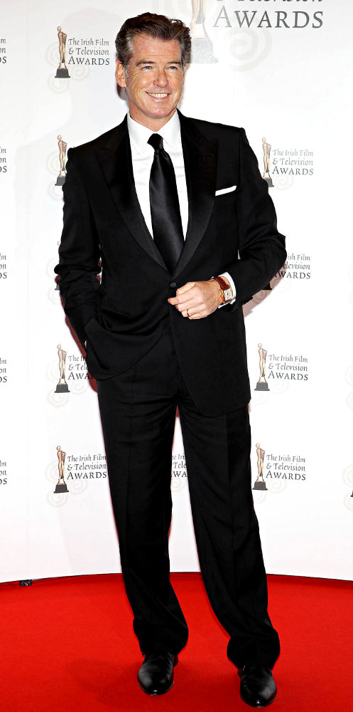 Pierce Brosnan;<br>'Irish Film and Television Awards' - Arrivals