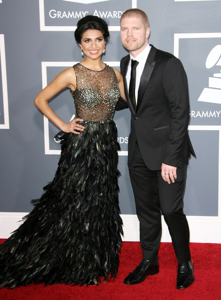Nadia Ali;Morgan Page;<br>The 53rd Annual GRAMMY Awards - Red Carpet Arrivals