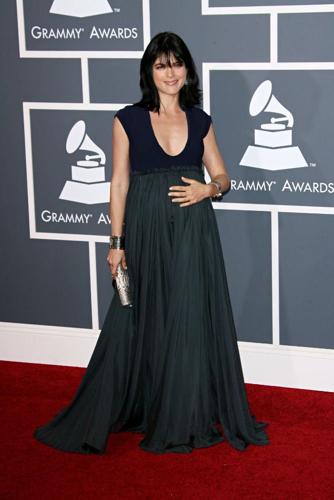 Selma Blair;<br>The 53rd Annual GRAMMY Awards - Red Carpet Arrivals
