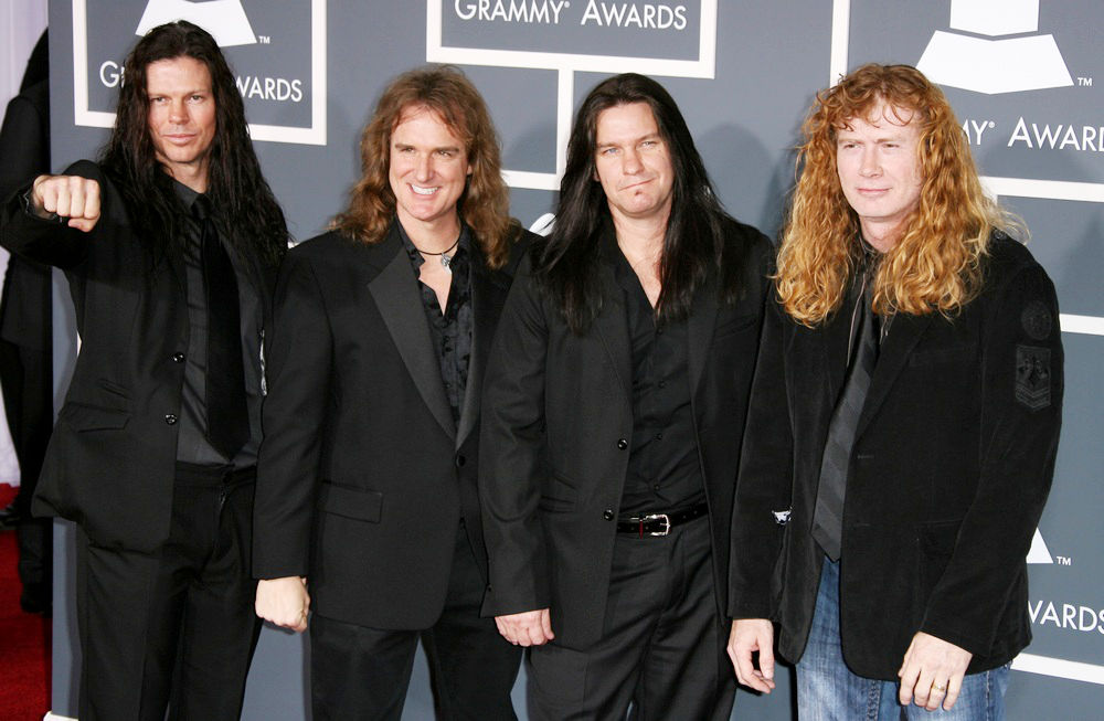 Megadeth;<br>The 53rd Annual GRAMMY Awards - Red Carpet Arrivals