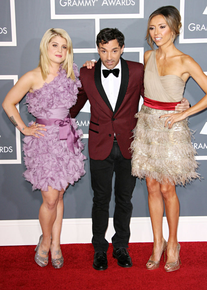 Kelly Osbourne;George Kotsiopoulos;Giuliana Rancic;<br>The 53rd Annual GRAMMY Awards - Red Carpet Arrivals