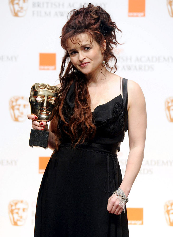 Helena Bonham Carter;<br>2011 Orange British Academy Film Awards (BAFTAs) - Press Room