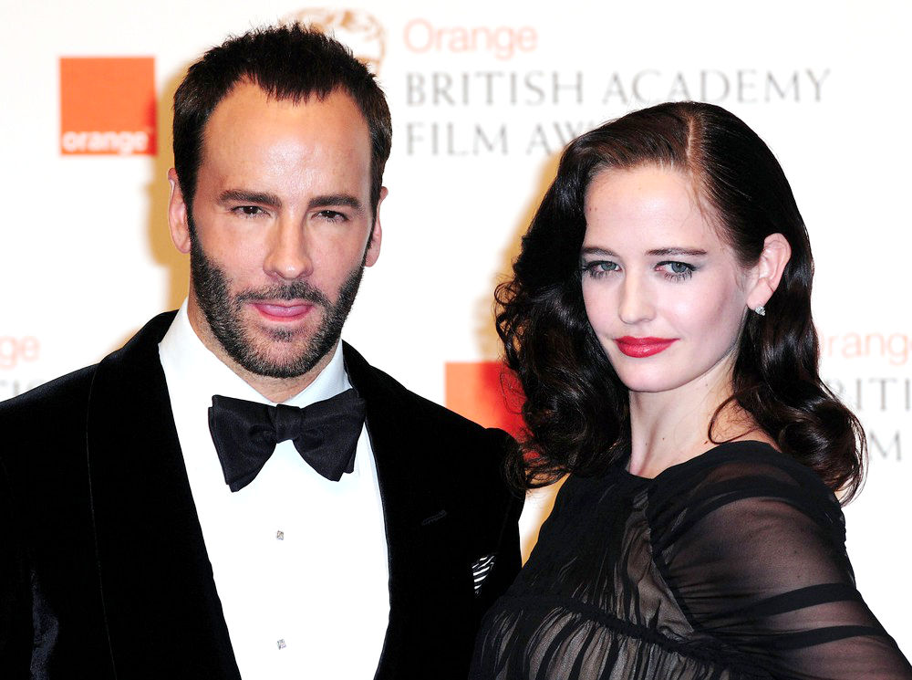 Tom Ford;Eva Green;<br>2011 Orange British Academy Film Awards (BAFTAs) - Press Room
