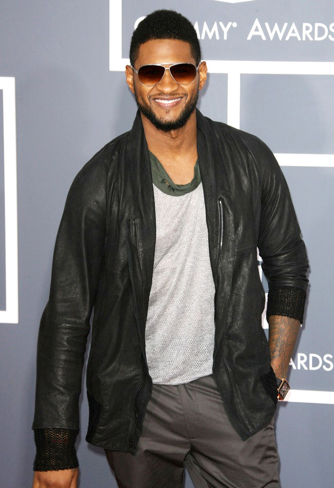 Usher;<br>The 53rd Annual GRAMMY Awards - Red Carpet Arrivals