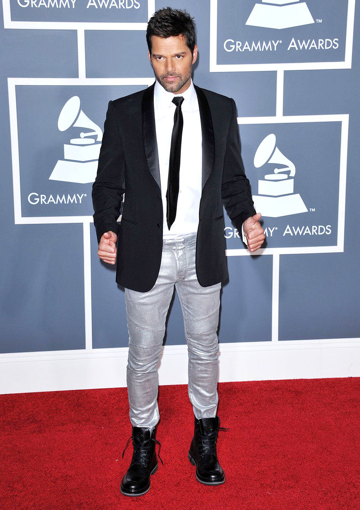 Ricky Martin;<br>The 53rd Annual GRAMMY Awards - Red Carpet Arrivals