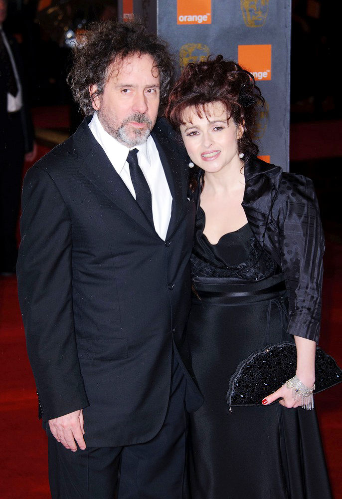 Tim Burton;Helena Bonham Carter;<br>2011 Orange British Academy Film Awards (BAFTAs) - Arrivals