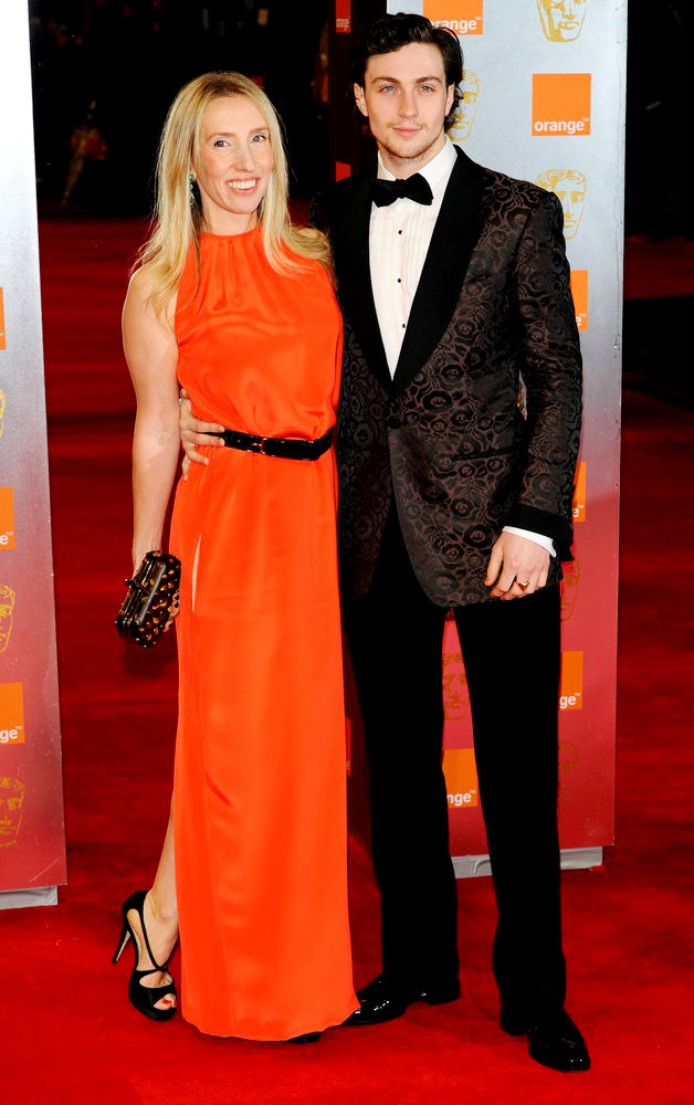 Sam Taylor-Wood;Aaron Johnson;<br>2011 Orange British Academy Film Awards (BAFTAs) - Arrivals