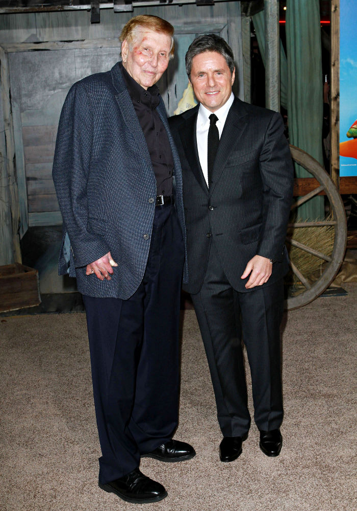 Sumner Redstone;Brad Grey;<br>Los Angeles Premiere of 