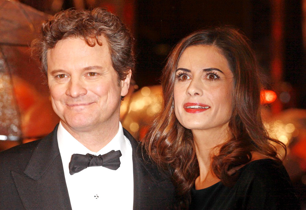 Colin Firth;Livia Giuggioli;<br>2011 Orange British Academy Film Awards (BAFTAs) - Arrivals