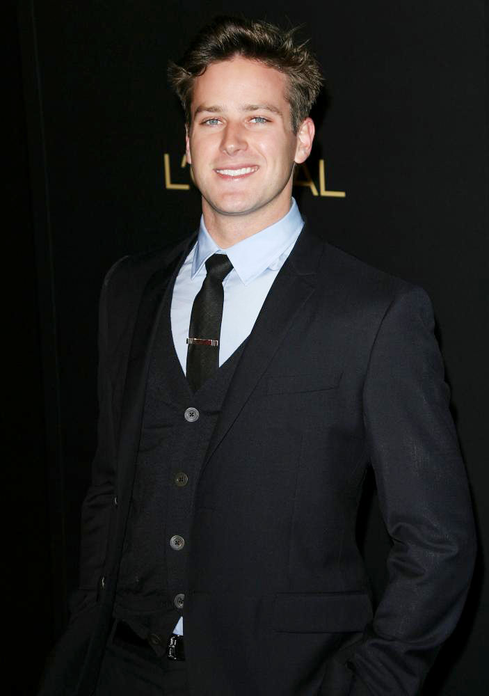Armie Hammer;<br>The Hollywood Reporter's Nominees' Night