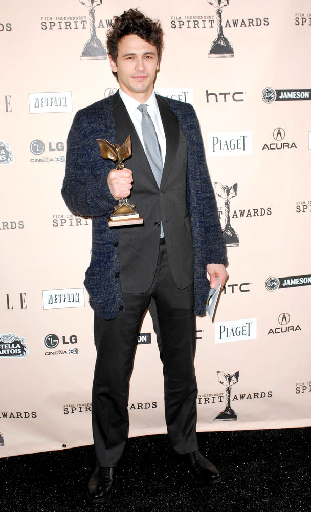 James Franco;<br>The 2011 Film Independent Spirit Awards - Press Room