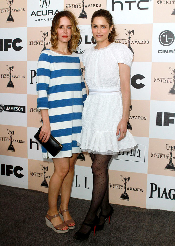 Sarah Paulson;Amanda Peet;<br>The 2011 Film Independent Spirit Awards - Arrivals