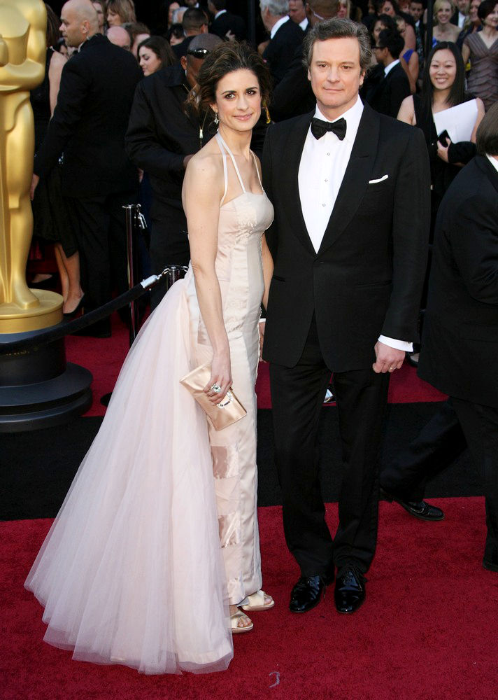 Livia Giuggioli;Colin Firth;<br>83rd Annual Academy Awards (Oscars) - Arrivals