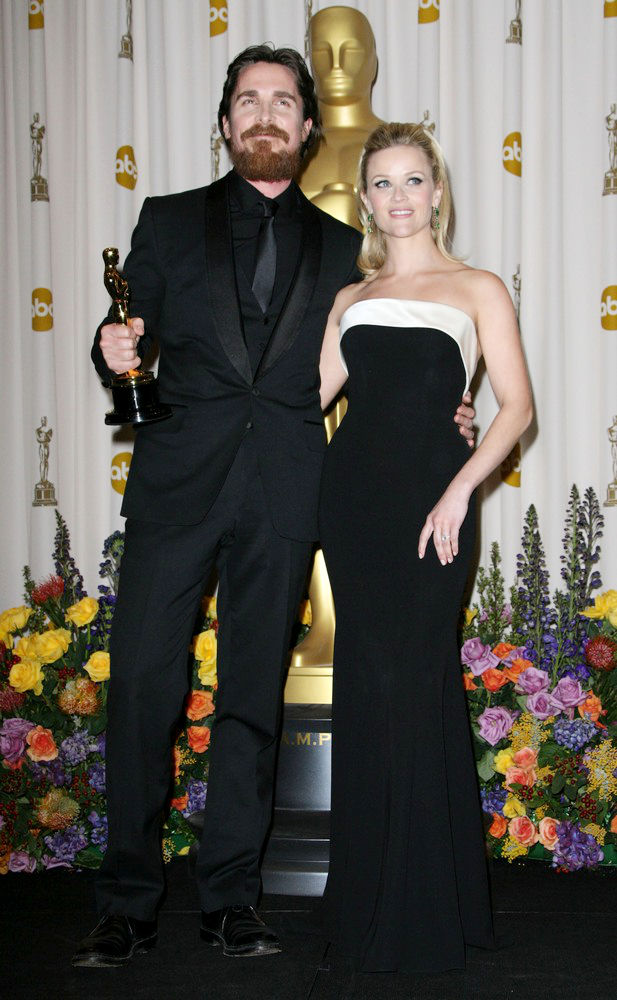 Christian Bale;Reese Witherspoon;<br>83rd Annual Academy Awards (Oscars) - Press Room