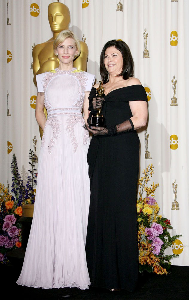 Cate Blanchett;Colleen Atwood;<br>83rd Annual Academy Awards (Oscars) - Press Room