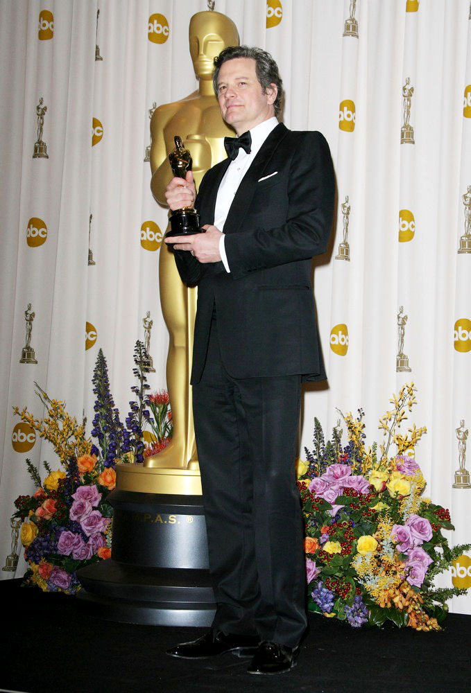 Colin Firth;<br>83rd Annual Academy Awards (Oscars) - Press Room