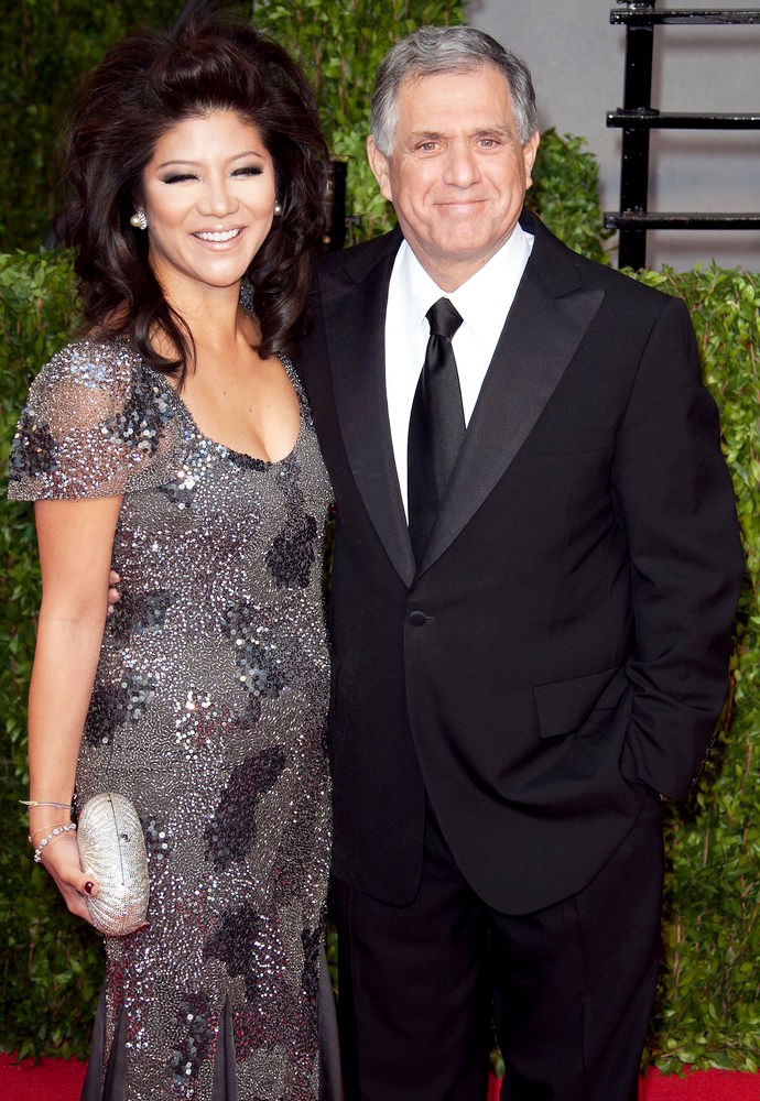 Julie Chen;Leslie Moonves;<br>2011 Vanity Fair Oscar Party - Arrivals