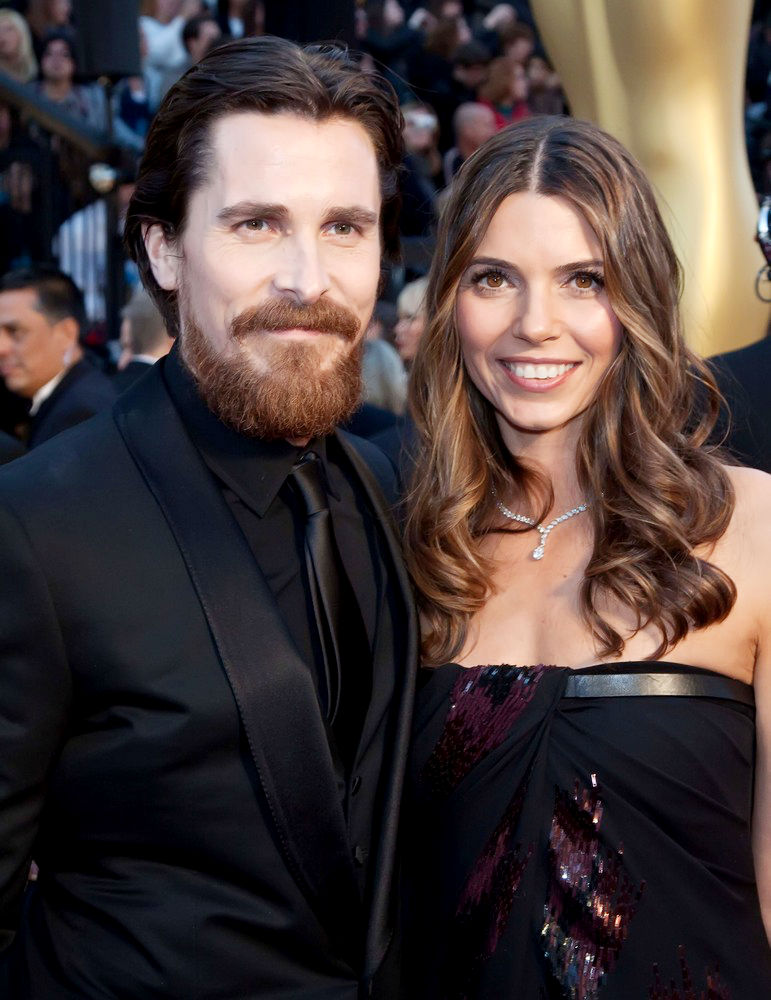 Christian Bale;Sibi Blazic;<br>83rd Annual Academy Awards (Oscars) - Arrivals