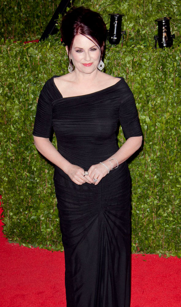 Megan Mullally;<br>2011 Vanity Fair Oscar Party - Arrivals