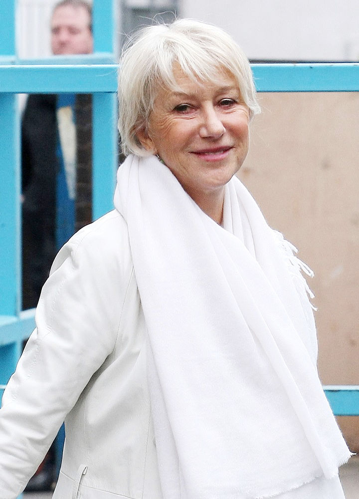 Helen Mirren;<br>Helen Mirren at The ITV Studios