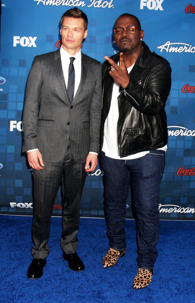 Ryan Seacrest;Randy Jackson;<br>The American Idol Season 10 Top 13 Finalists Party