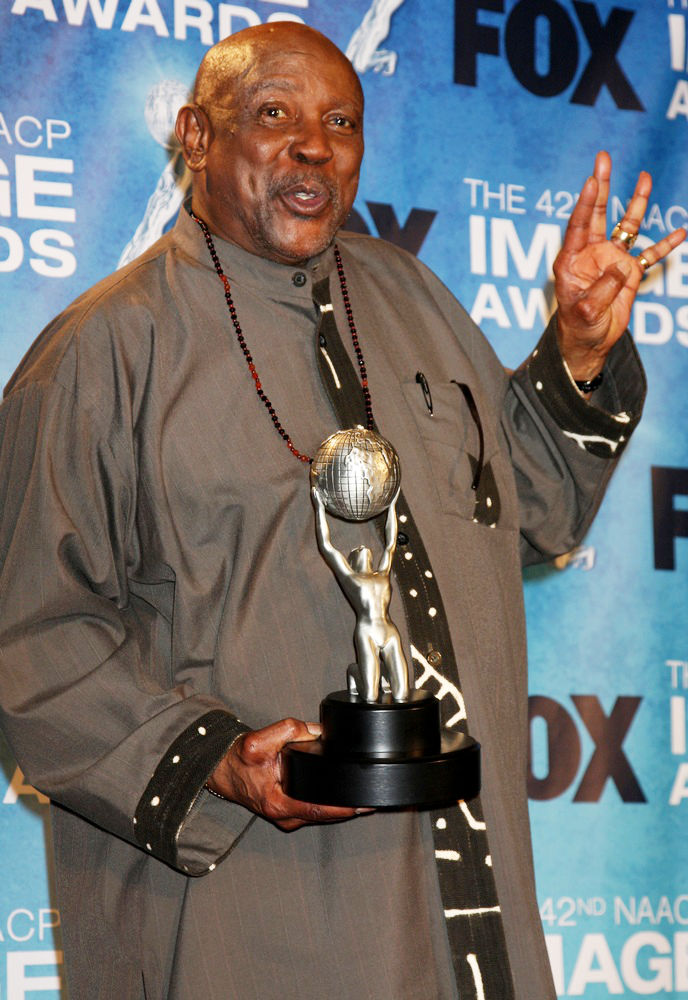 Lou Gossett Jr.;<br>42nd NAACP Image Awards - Press Room