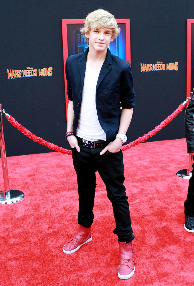 Cody Simpson;<br>The Los Angeles Premiere of 'Mars Needs Moms!'