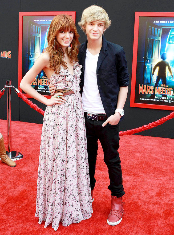 Bella Thorne;Cody Simpson;<br>The Los Angeles Premiere of 'Mars Needs Moms!'