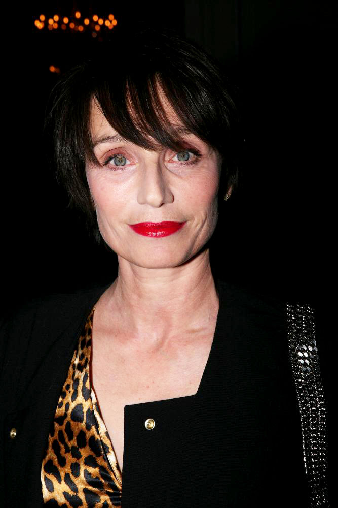 Kristin Scott Thomas;<br>Paris Fashion Week Ready to Wear Fall/Winter 2011 - Yves Saint Laurent - Front Row