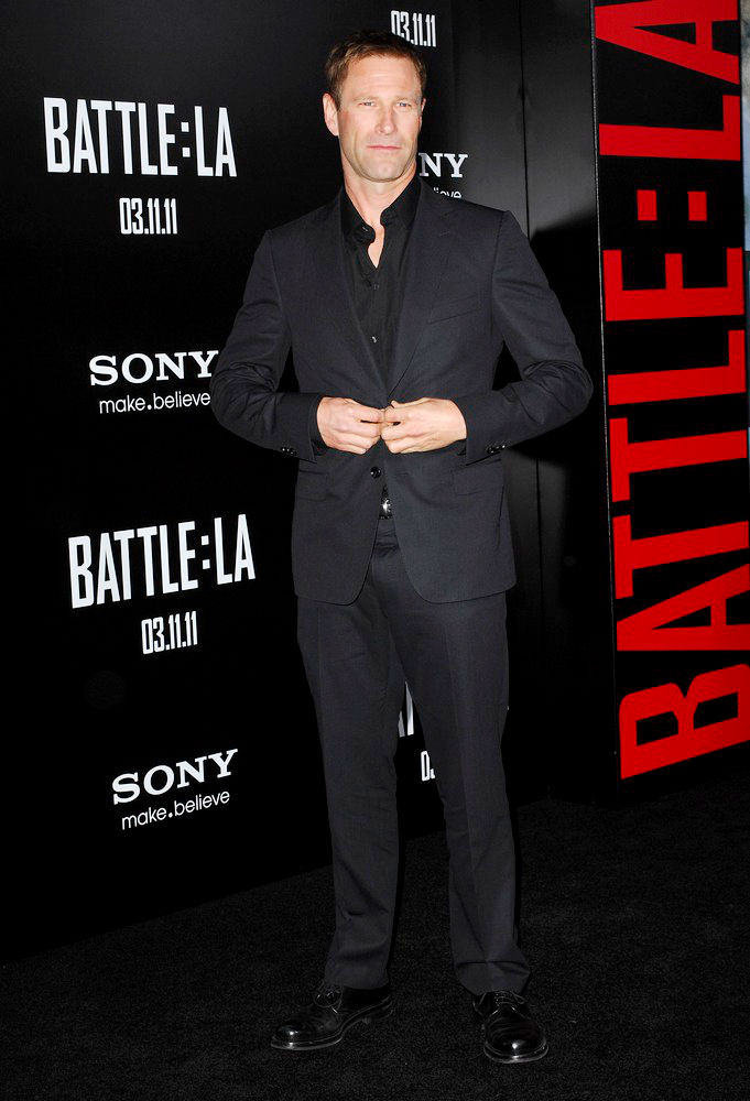 Aaron Eckhart;<br>