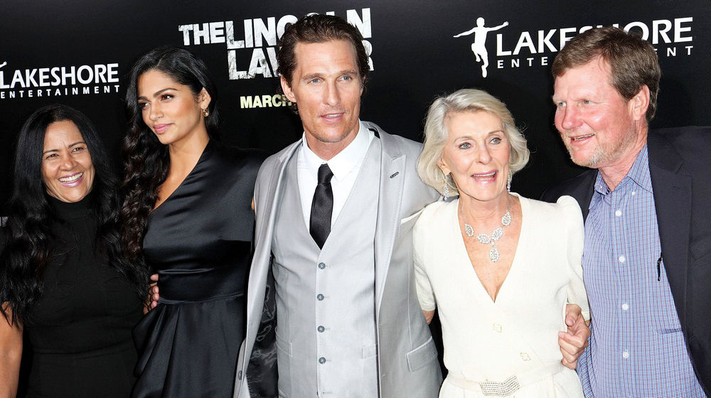 Camila Alves;Matthew McConaughey;Mary Kathleen McCabe;Rooster McConaughey;<br>Screening of Lionsgate & Lakeshore Entertainment's 'The Lincoln Lawyer'